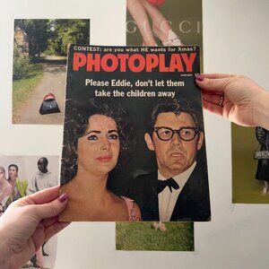 Vintage Photoplay Magazine February 1961 Gossip Rag Memorabilia Elizabeth Taylor